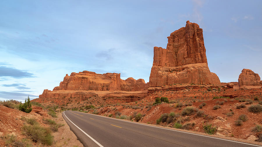 Utah Arches Road to Arches Photograph by William Kennedy