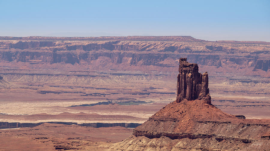 Utah Canyonlands Cathedral Rock Photograph by William Kennedy