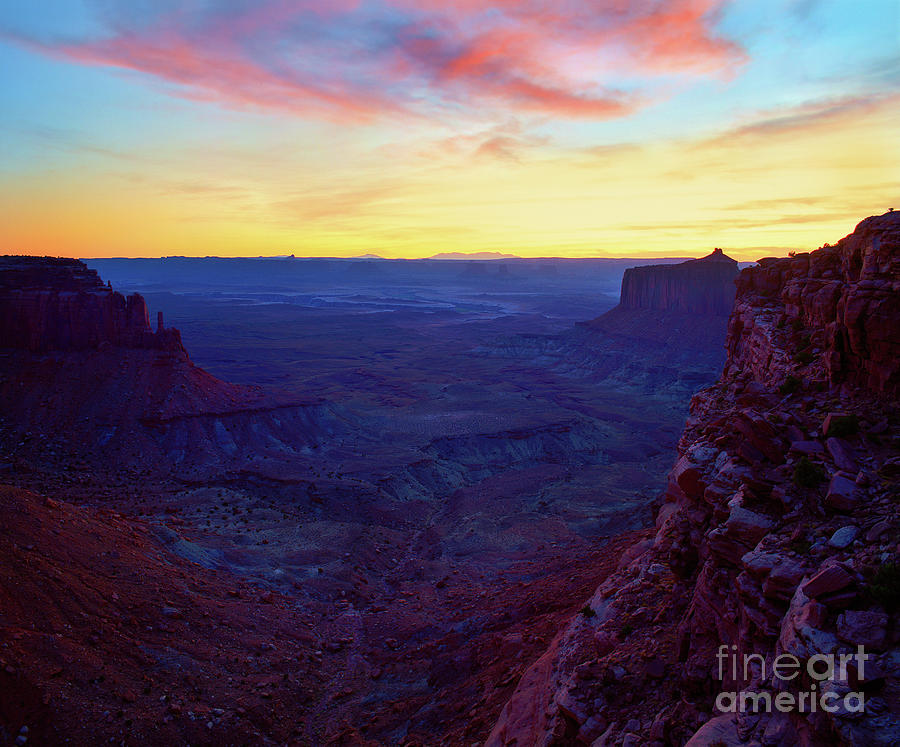 Utah - Canyonlands National Park Sunset Photograph by Terry Elniski