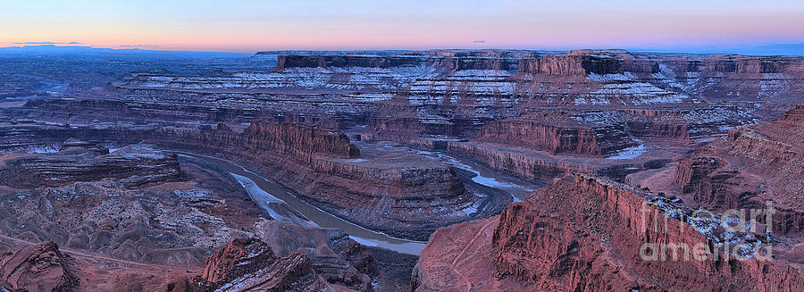 Utah Canyons Sunrise Panorama Photograph by Adam Jewell