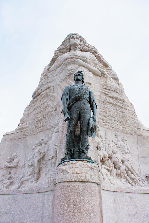 Utah Capitol Mormon Battalion Monument Photograph by Kyle Hanson