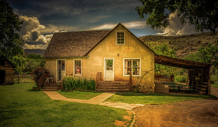 Utah Farm House Photograph by Mark Peavy