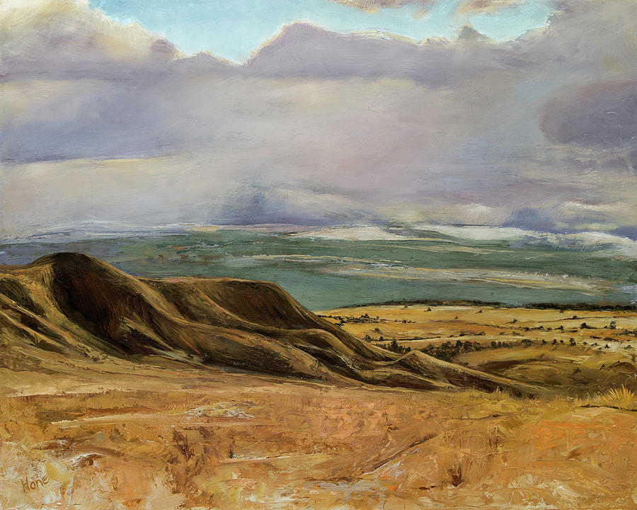 Utah Landscape Painting by Hone Williams