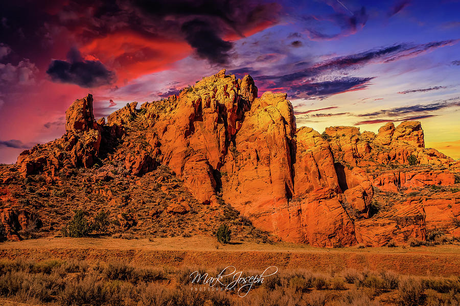 Utah Rocks Photograph by Mark Joseph