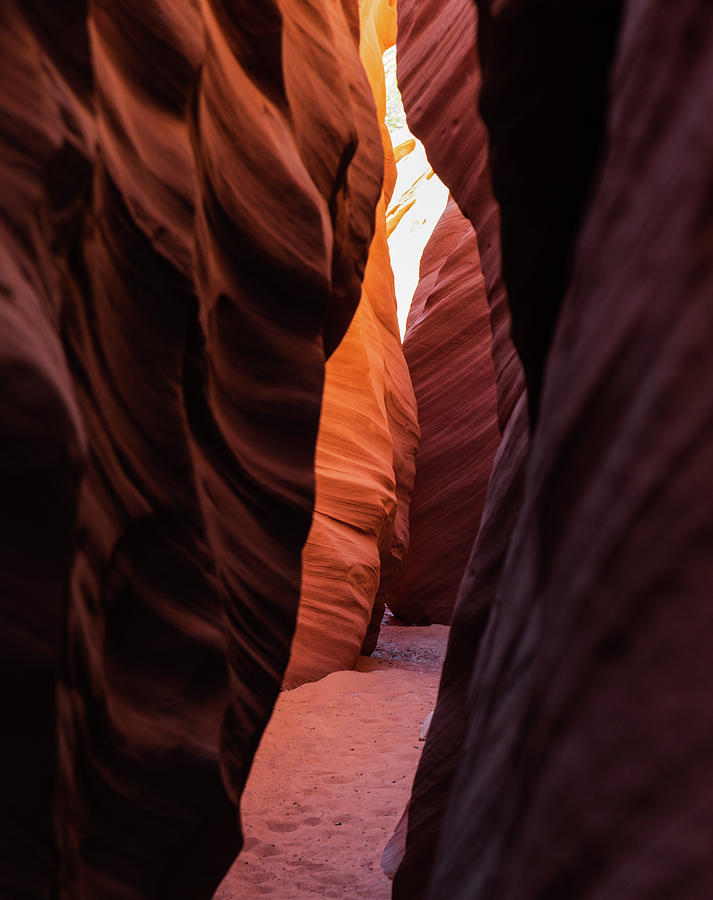 Utah Slot Canyon Glowing Light Photograph by Donnie Whitaker