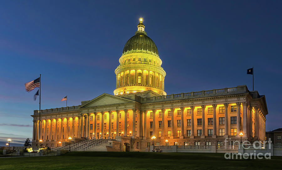 Utah State Capitol Building Photograph by Jerry Fornarotto
