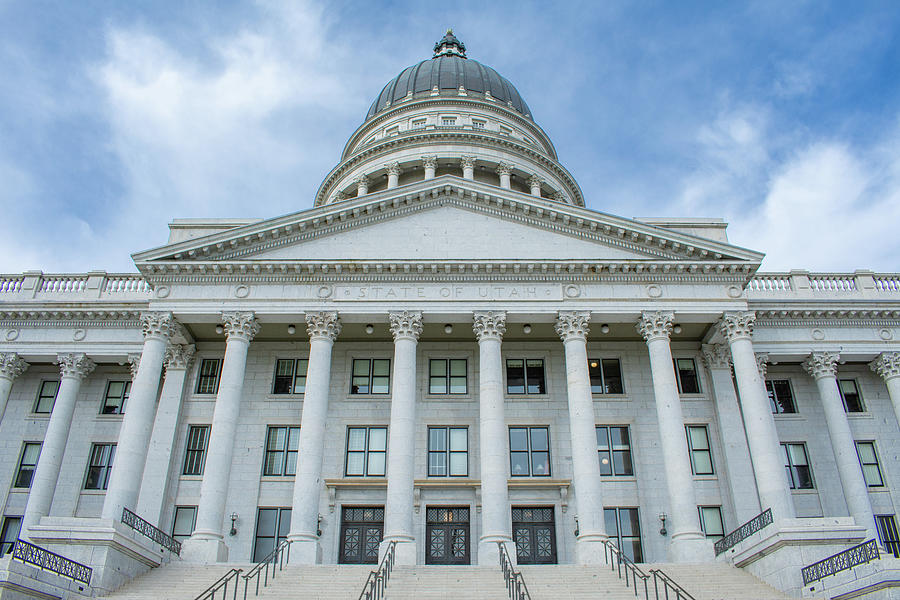 Utah State Capitol Photograph by Kyle Hanson