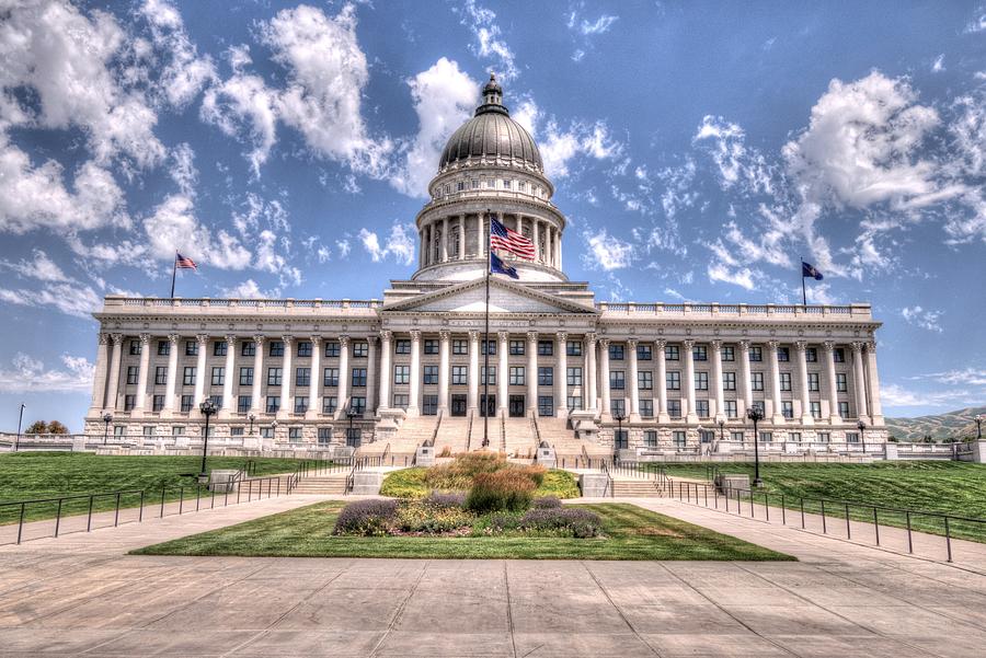 Utah State Capitol Photograph by Randy Dyer - Pixels