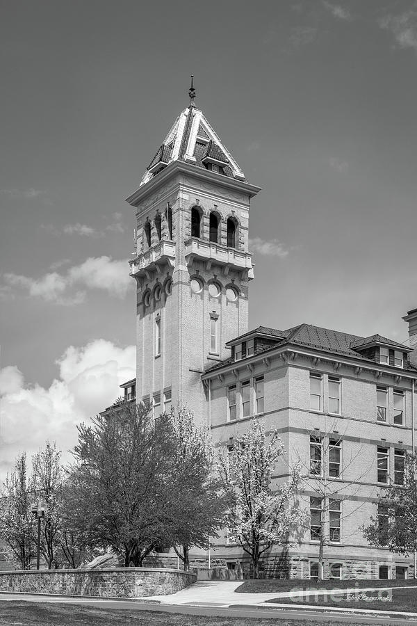 Utah State University Old Main Vertical Photograph by University Icons