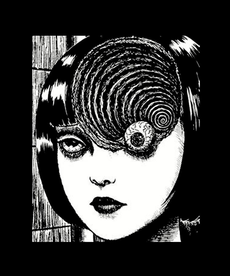 Uzumaki de Junji Ito t Shirt Photograph by Binh Vu - Pixels