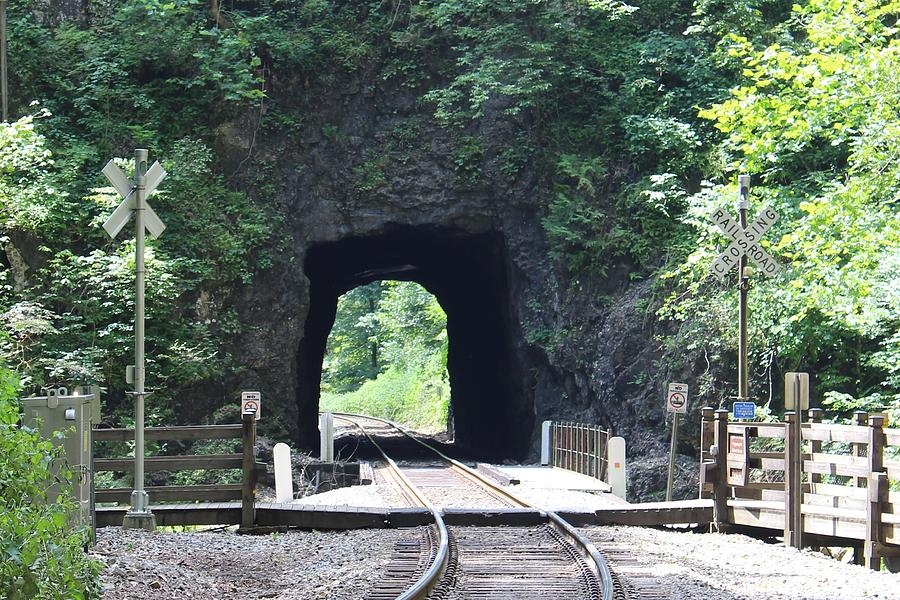 VA State Parks 10 - Natural Tunnel Small Tunnel Photograph by Stacey ...