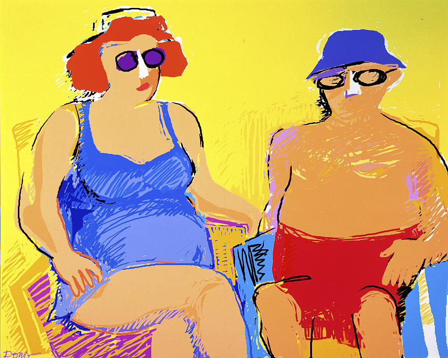 Vacationers Digital Art by Diana Ong