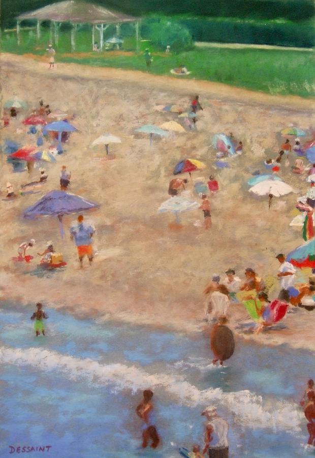 Summer Painting - Vacationland by Linda Dessaint