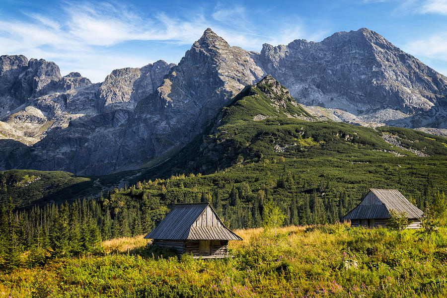 Vacations in Poland - Gasienicowa Valley, Tatra Mountains, Poland Photograph by ewg3D
