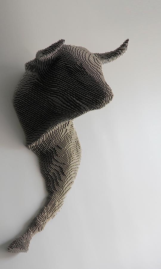 Vacca Sculpture by Reza Rezaei Fakhr - Fine Art America