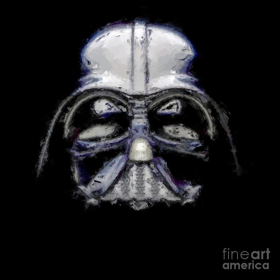 Vader Painting by Jon Neidert