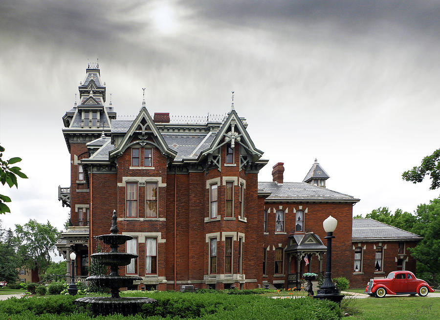 Vaile Mansion Photograph by Christopher McKenzie