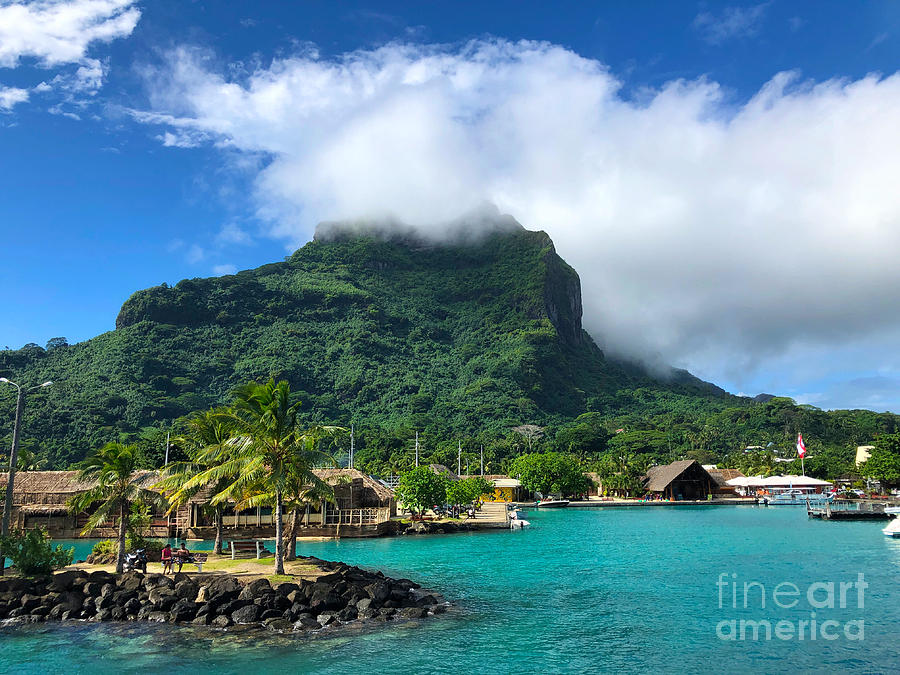 Vaitape Bora Bora Photograph by Diane Macdonald