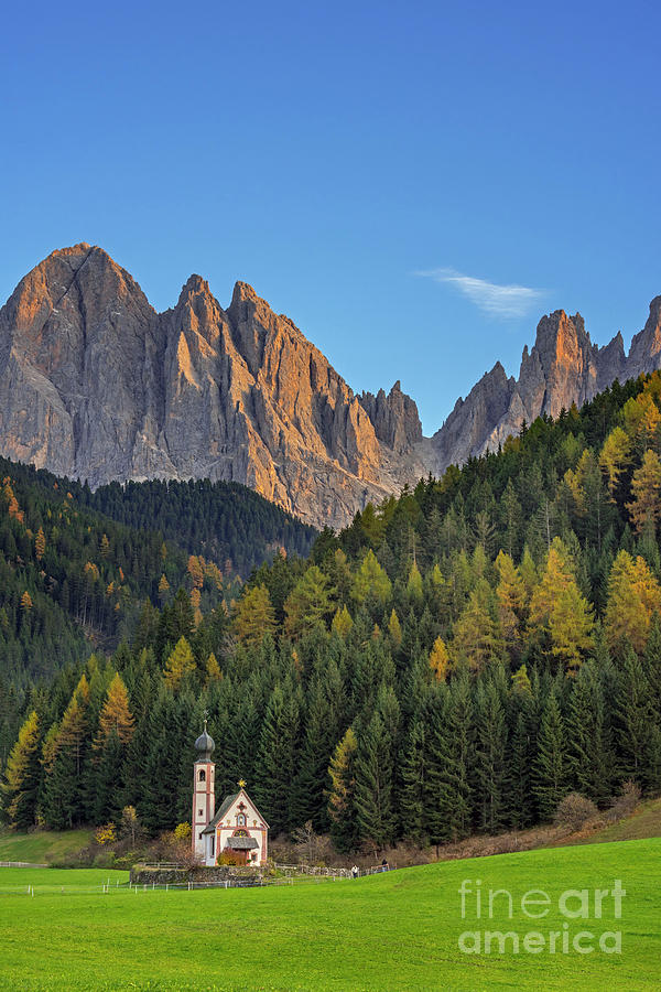 Val di Funes, Dolomites Photograph by Arterra Picture Library