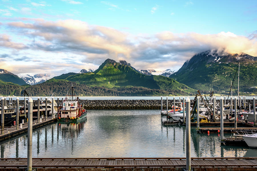 Valdez Marina Photograph by Will Wagner