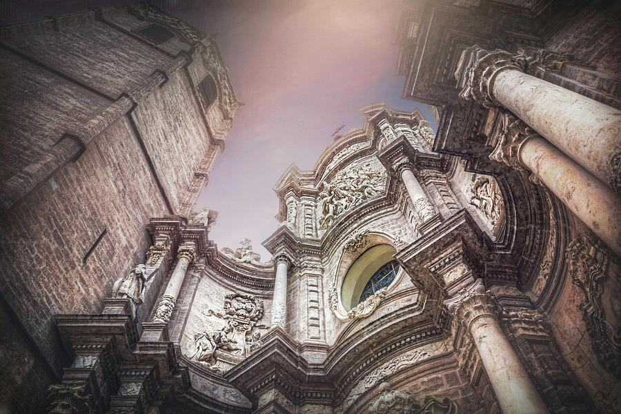 Valencia Cathedral and Miguelete Bell Tower  Photograph by Carol Japp