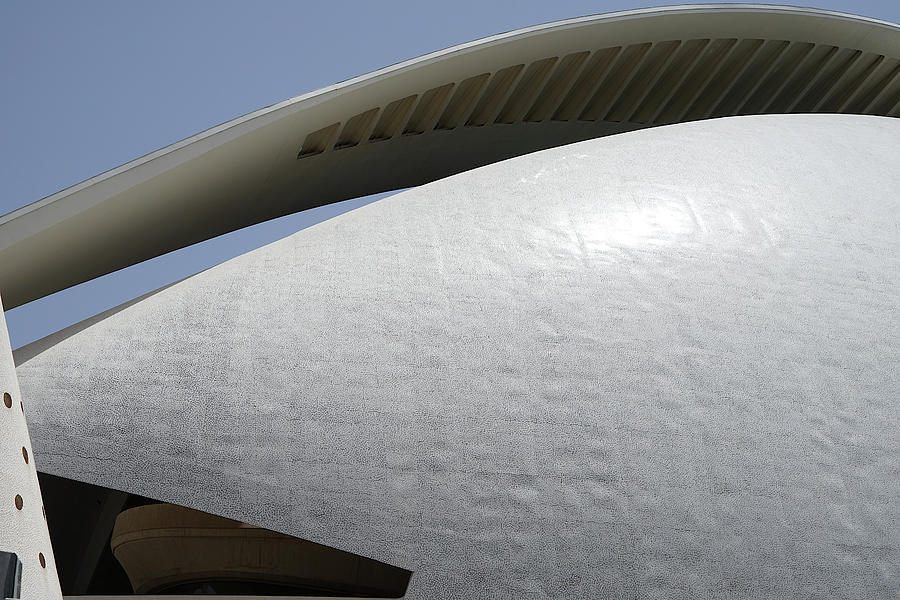 Valencia Modern Architectural Study 2 Photograph by Richard Reeve
