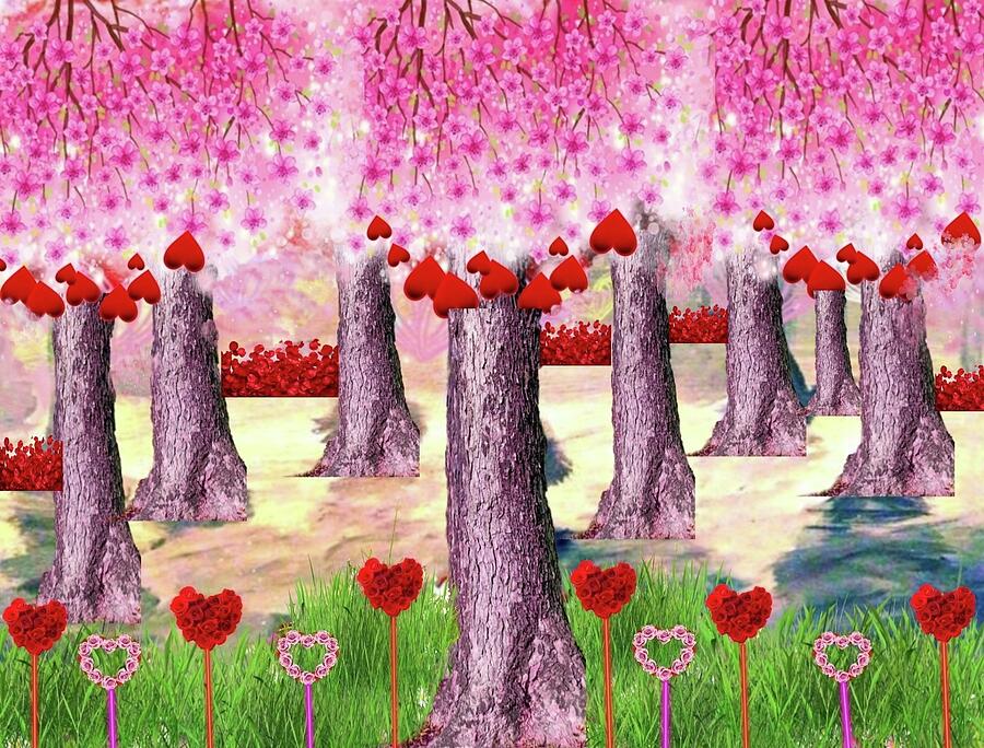 Valentine Card #2 Digital Art by Cherry Vercher Valentine Card #2 Digital Art by Cherry Vercher