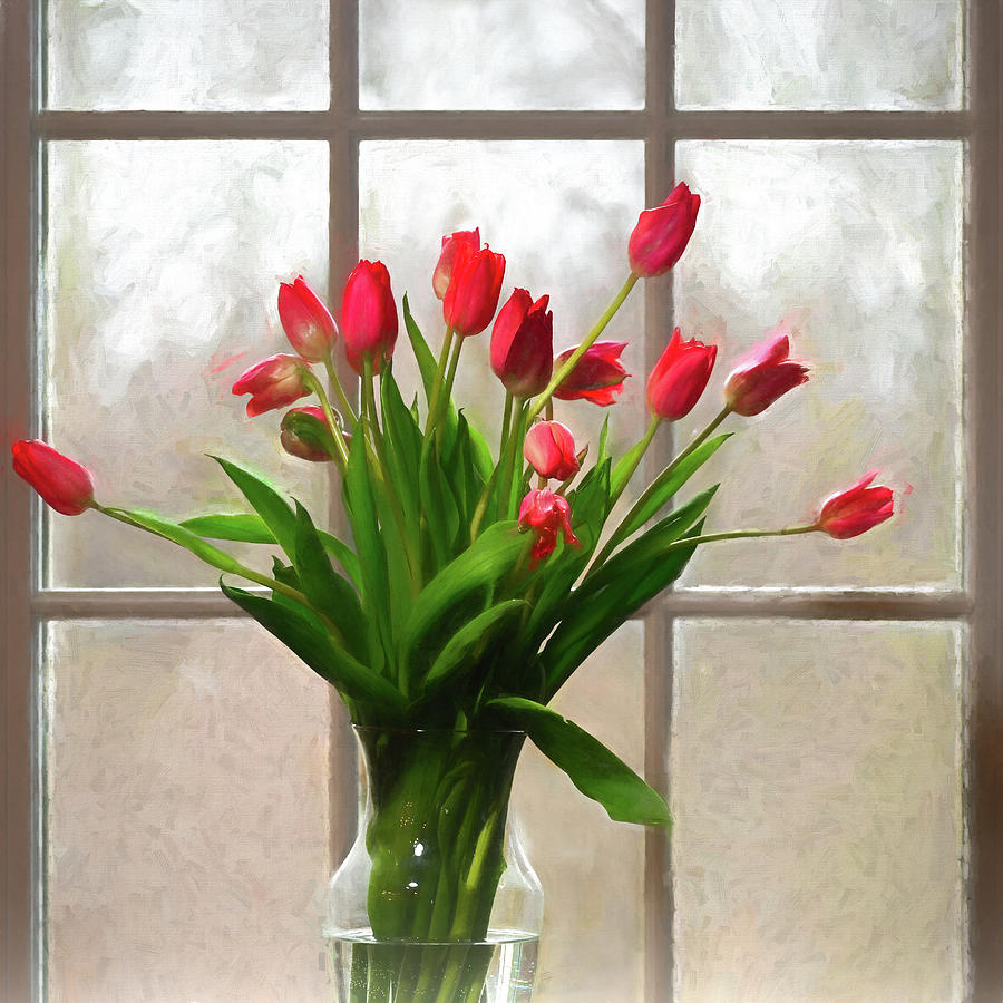 Valentine Tulips  Photograph by Mary Lynn Giacomini