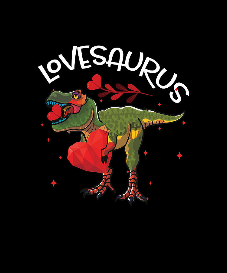 valentines dinosaur shirt