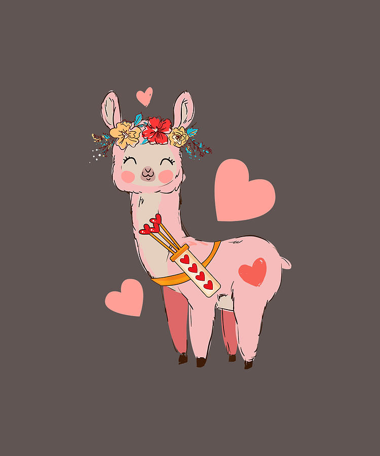 twerking valentine's day llama