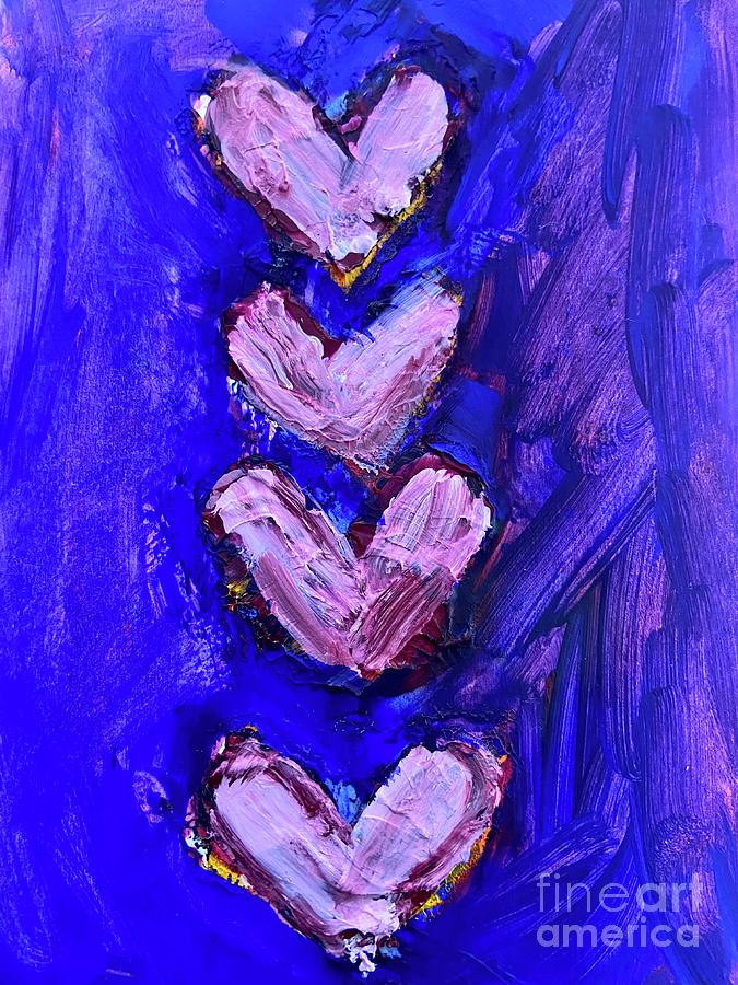 Valentines Series 1 Painting by Sherry Harradence