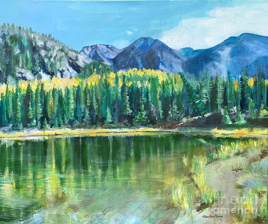 Vallecito Colorado Painting by Robin Pedrero