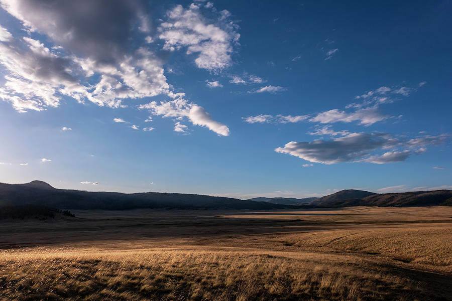 Valles Caldera at Sunset Photograph by Mary Lee Dereske
