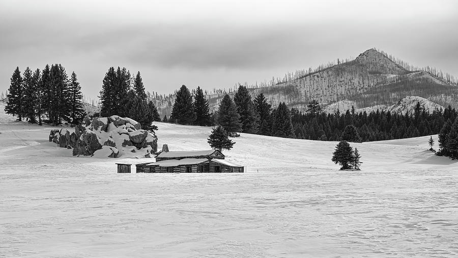Valles Caldera in Winter Photograph by Mary Lee Dereske