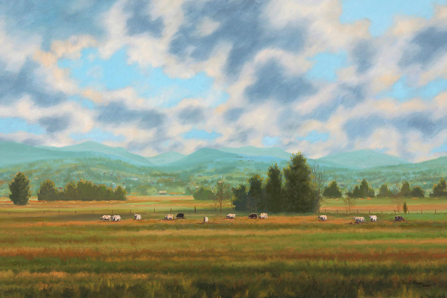 Valley Air Painting by Guy Crittenden
