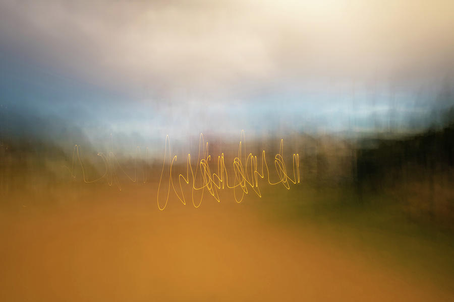 Abstract Photograph - Valley Evening Abstract #1 by Catherine Lau