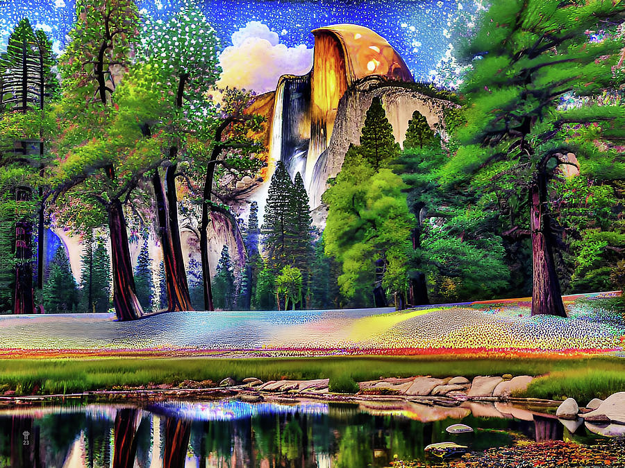 Valley Fantasy Digital Art by Jim Pavelle