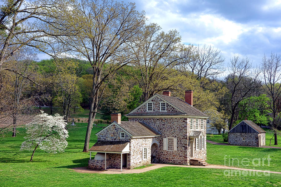 Valley Forge George Washington Headquarters Site Photograph by Olivier Le Queinec