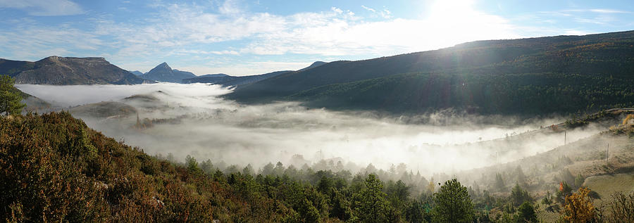 Valley Mist Photograph by Erik Tanghe