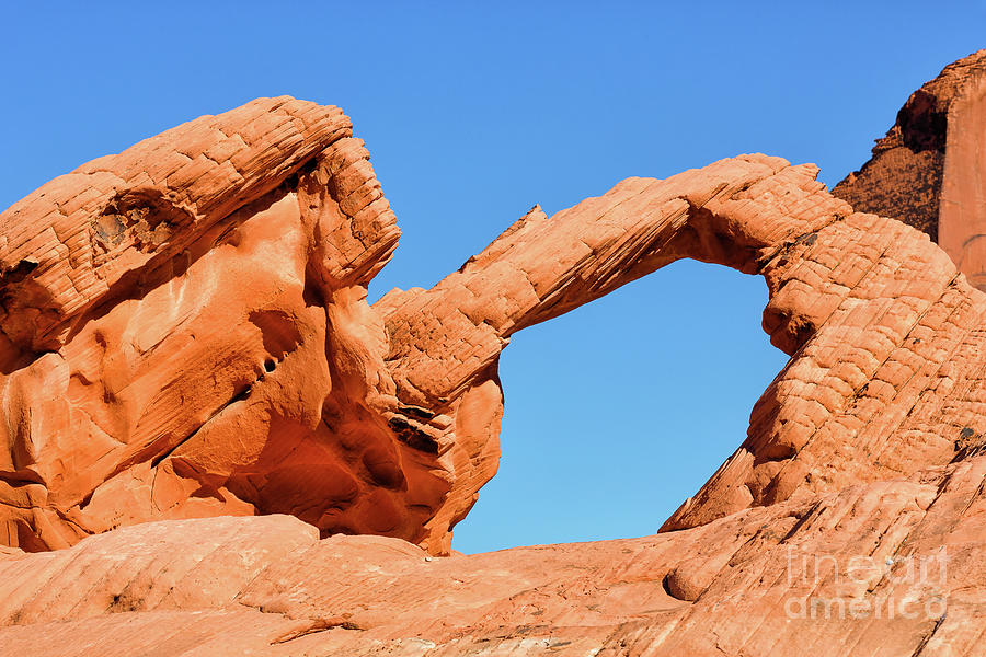 Valley of Fire Arch Rock 50 Photograph by Maria Struss Photography