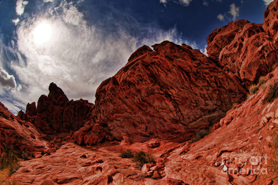 Valley Of Fire Giant Boulders Photograph by Blake Richards