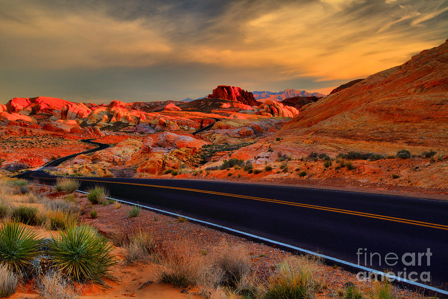 Valley Of Fire Morning Pastels Photograph by Adam Jewell