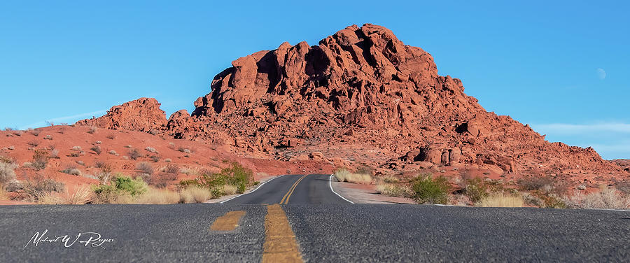 Valley of Fire State Park  On The Road Photograph by Michael W Rogers
