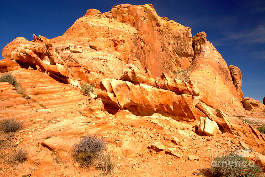 Valley Of Fire Yellow Butte Photograph by Adam Jewell