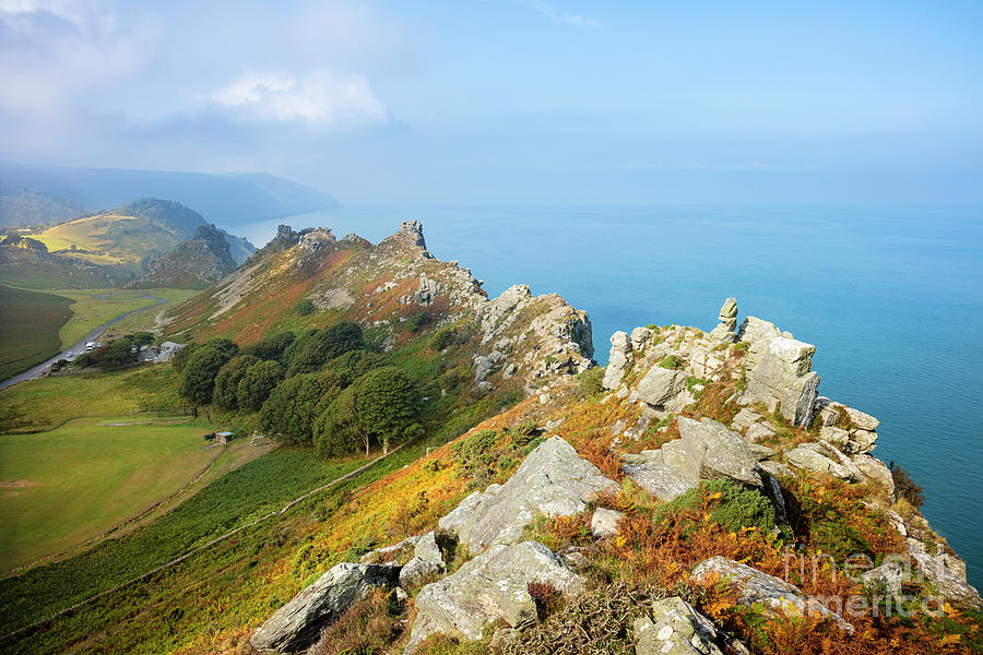 Valley of the Rocks in Exmoor National park near Lynton, Devon, England Photograph by Neale And Judith Clark