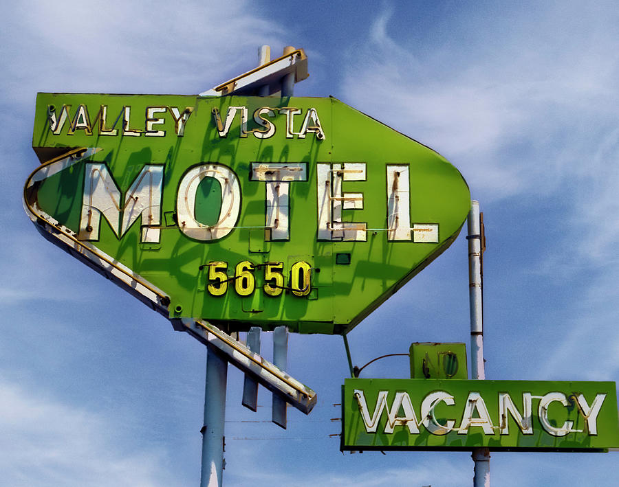 Valley Vista Motel Photograph by Matthew Bamberg