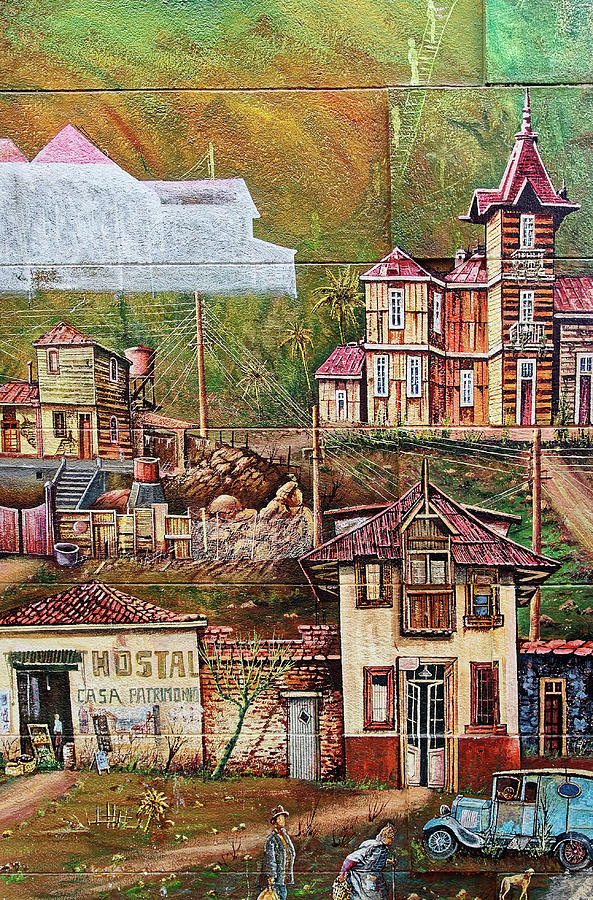 Valparaiso Mural Photograph by Sally Weigand - Fine Art America