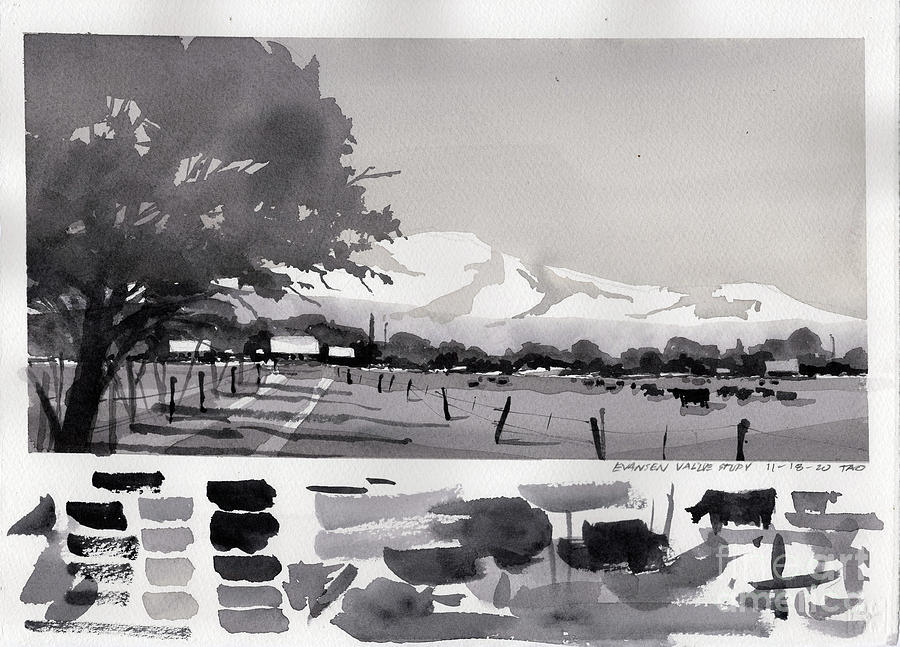 Value Study Painting by Tim Oliver Fine Art America