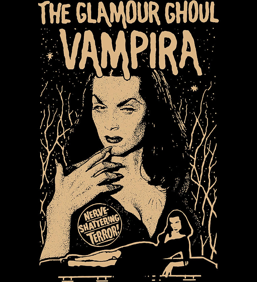 Vamp artworks Poster girl Painting by Wood Hill - Pixels