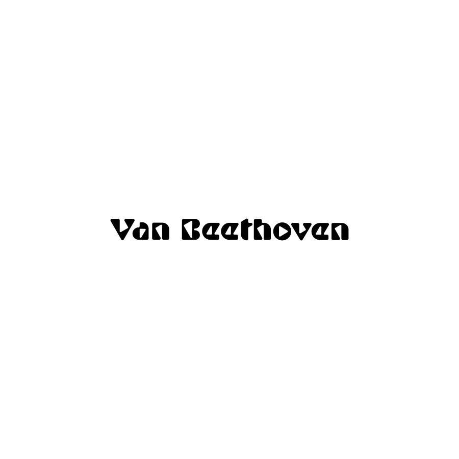 Van Beethoven Digital Art by Tinto Designs